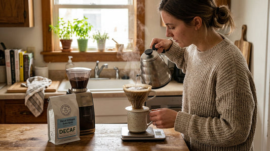 How to Make Delicious Pour-Over Decaf Coffee at Home